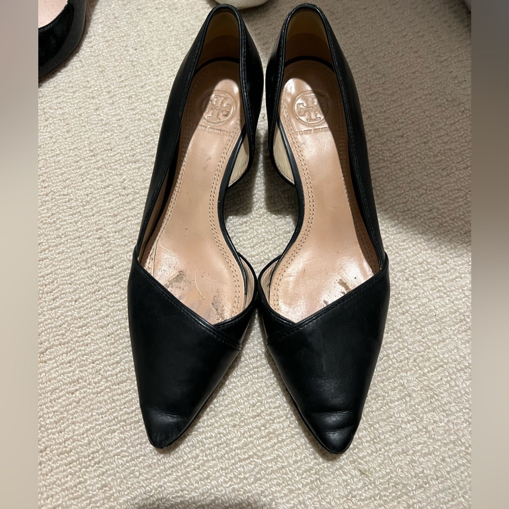Tory Burch black heels size 6.5